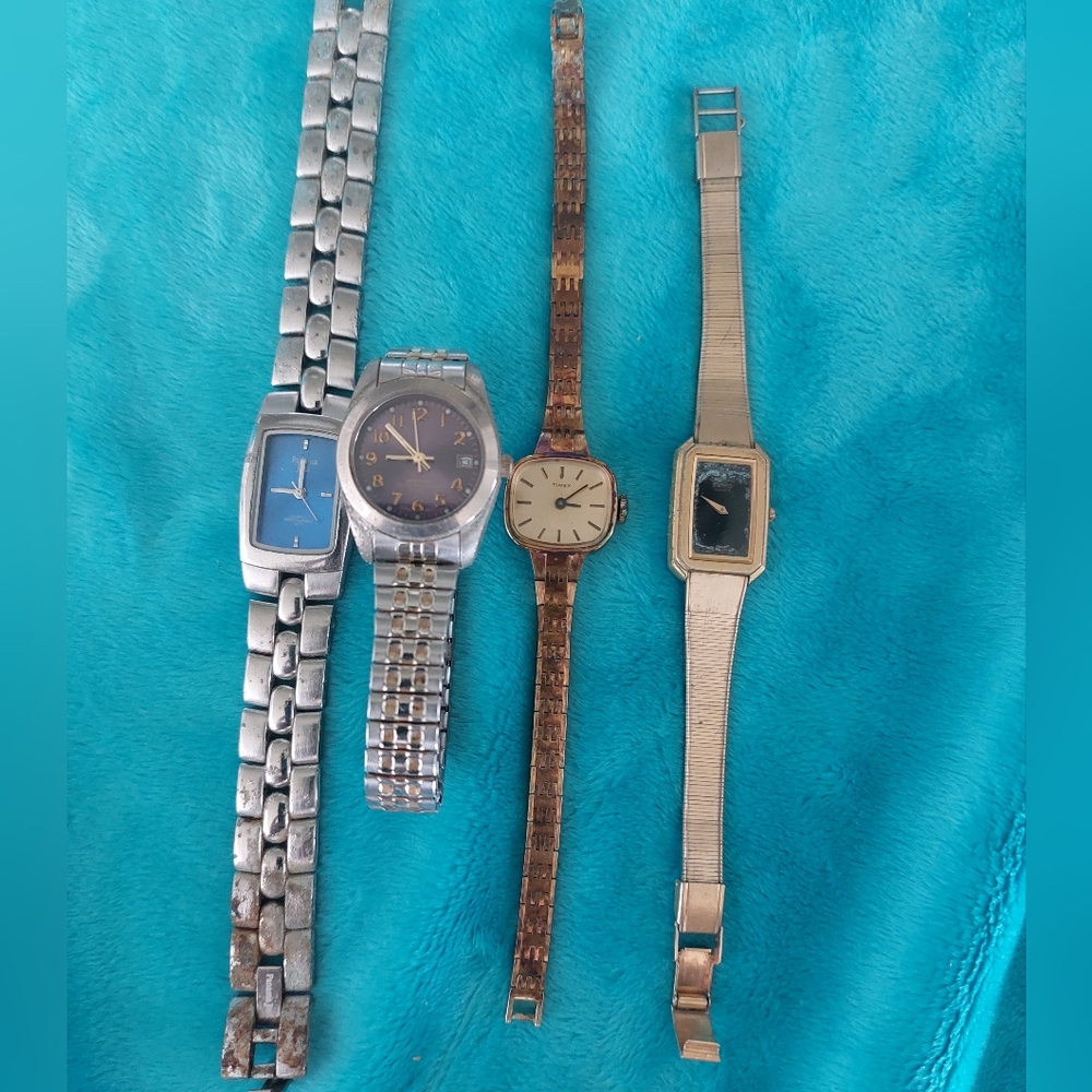 Seiko, Timex, Panama Jack, Unbranded - Lot of Four Watches For Parts or Repair